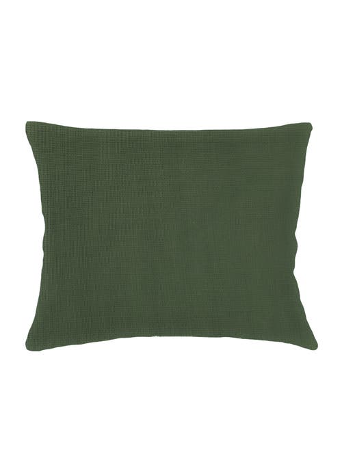 Anaya So Soft Linen Dutch Euro Pillow With Down Insert In Spruce