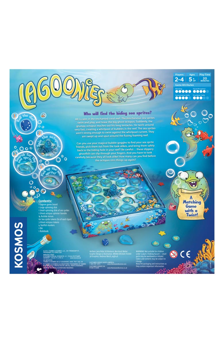Thames & Kosmos Lagoonies Board Game, Alternate, color, 