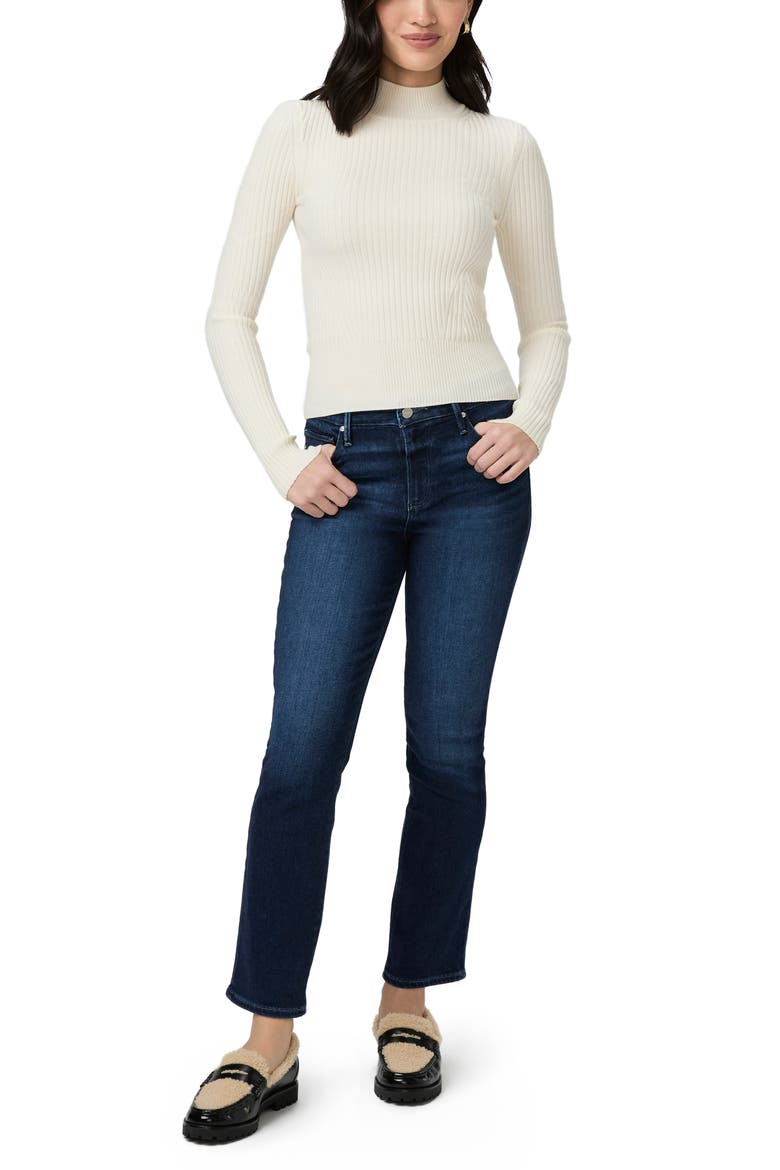 Cindy High Waist Ankle Straight Leg Jeans, Alternate, color, PRALINE