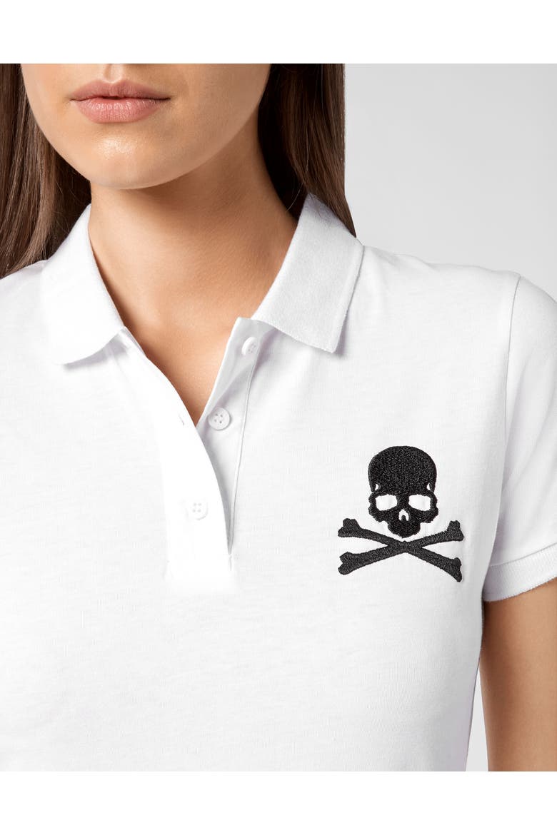 Polo Shirt Women, Alternate, color, white
