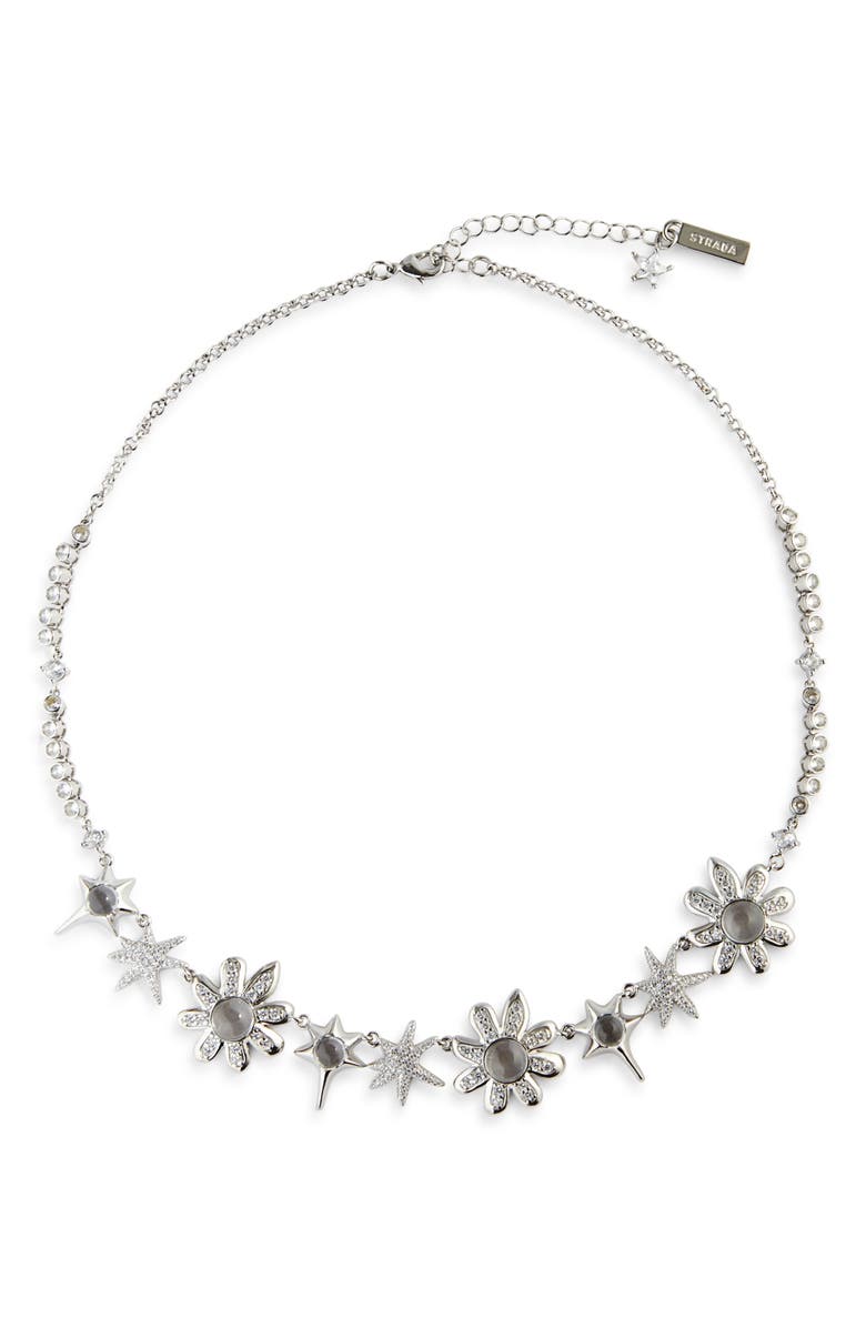 Collina Strada Meadow Necklace, Main, color, Silver Multi