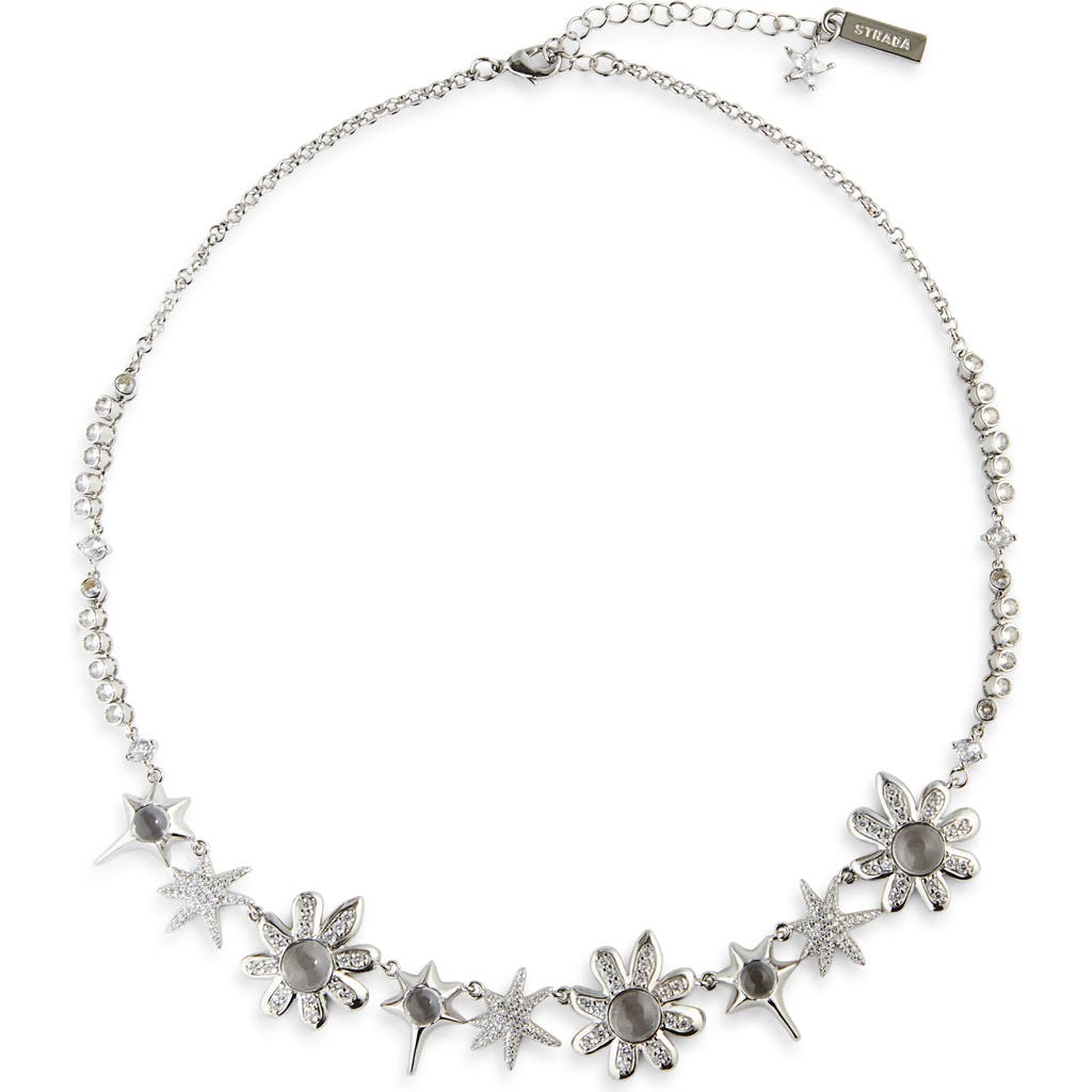 Collina Strada Meadow Necklace In Metallic