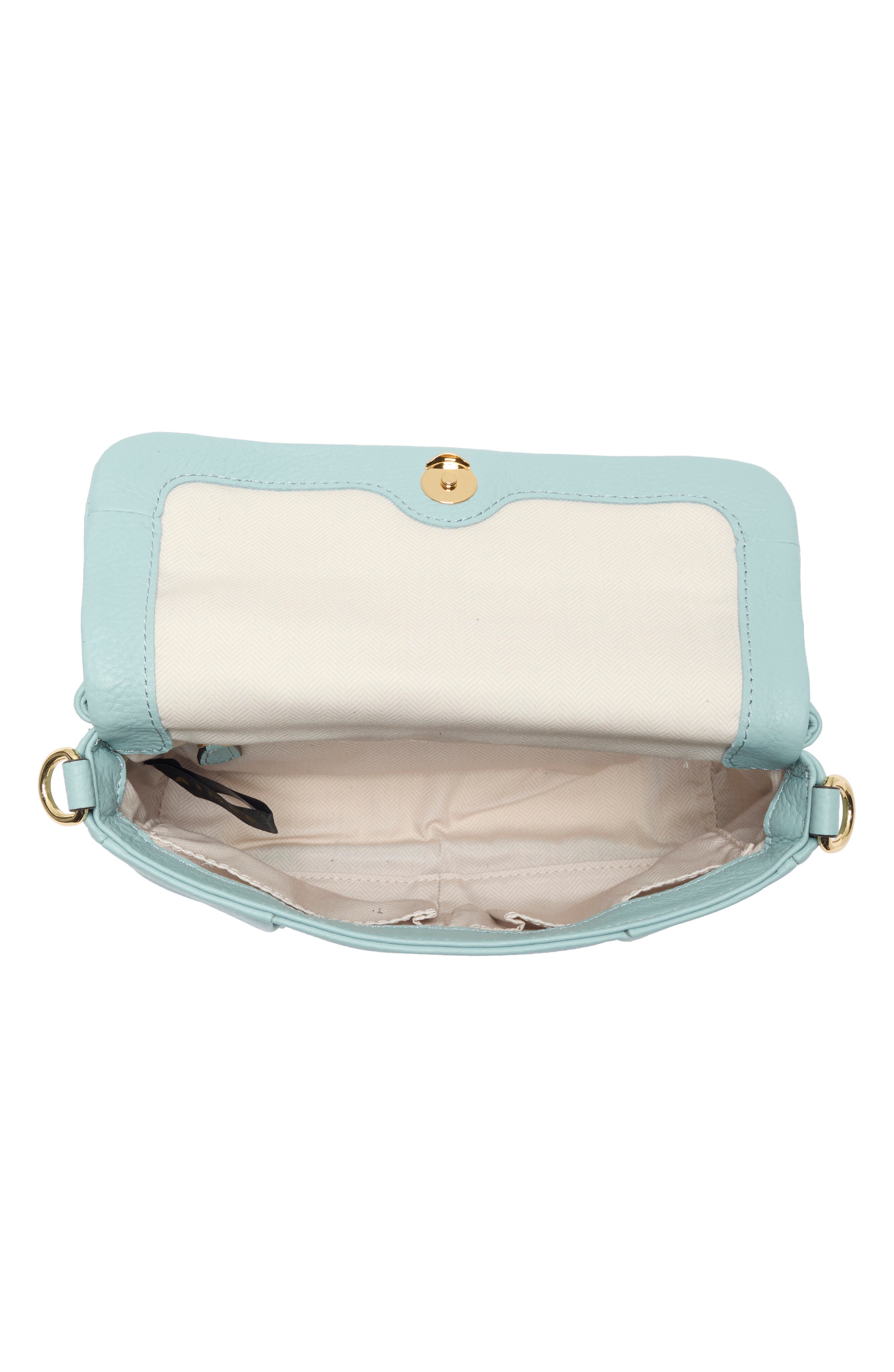 Kenmare Leather Crossbody Bag, Alternate, color, OCEAN MIST