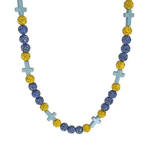 Beacon Faith Drip Beaded Sports Necklace
