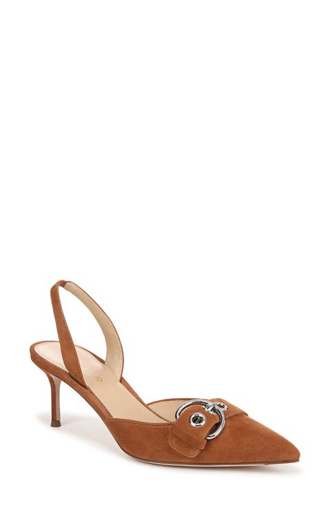 Roxy Slingback Pointed Toe Pump (Women)