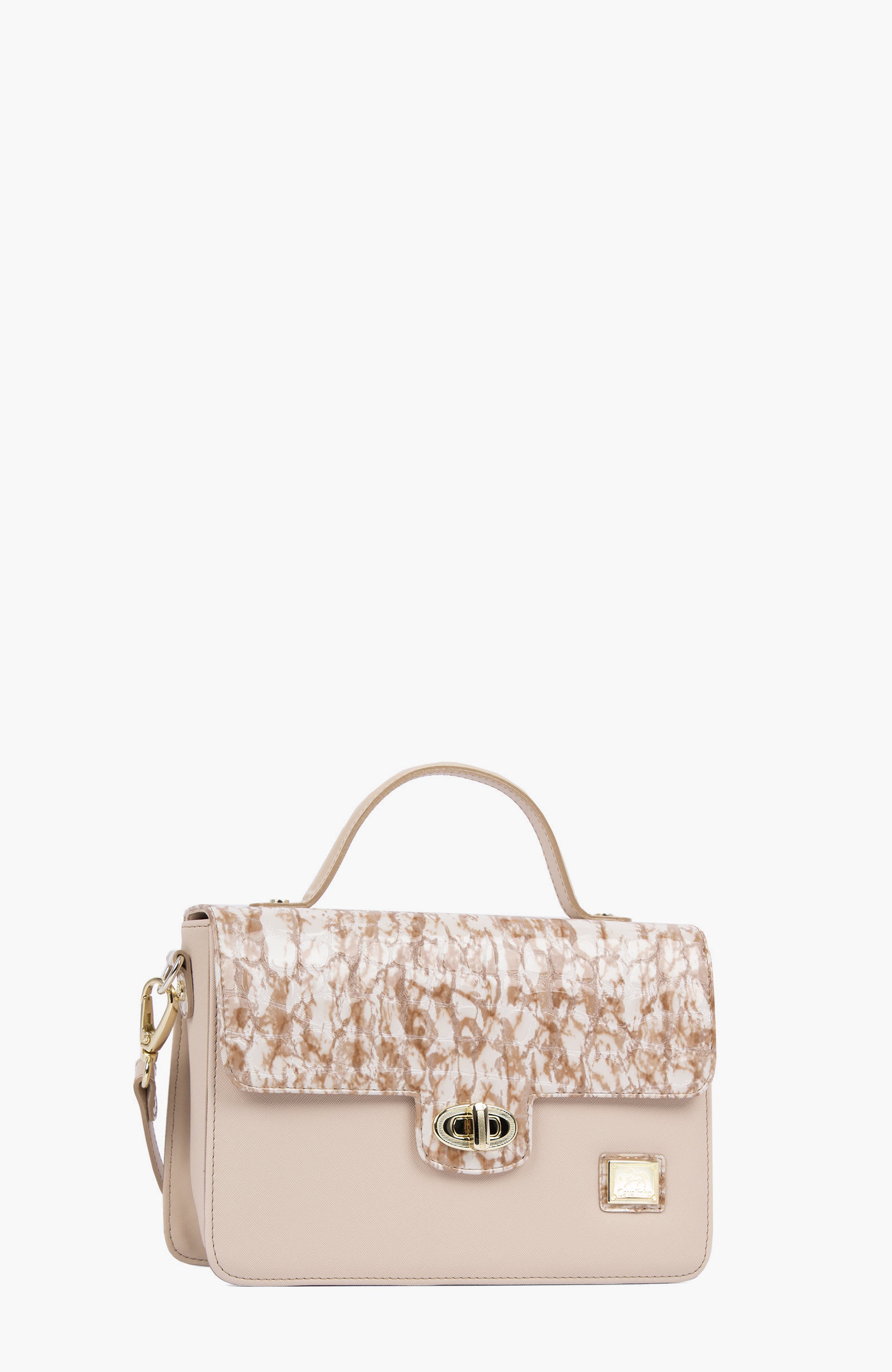 Acqua Marine 586 Handbag, Alternate, color, Beige / White