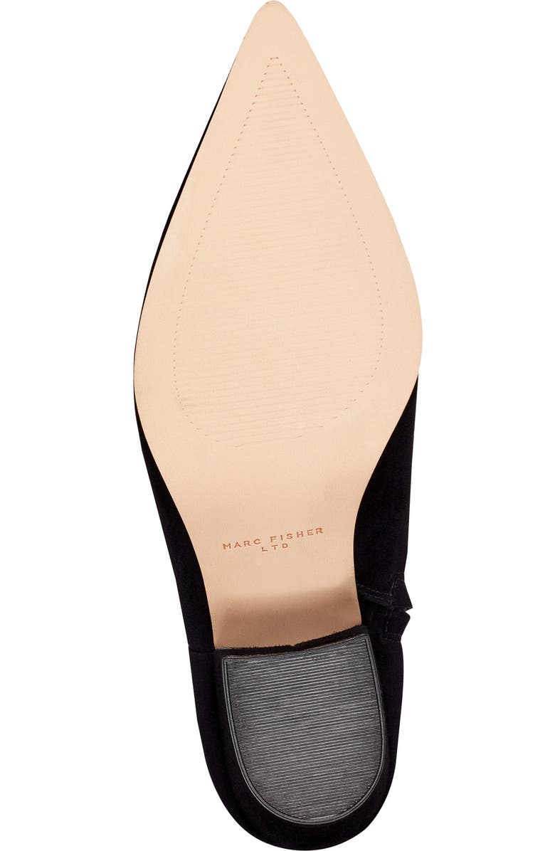Marc Fisher LTD Mavey Pointed Toe Bootie, Alternate, color, Black