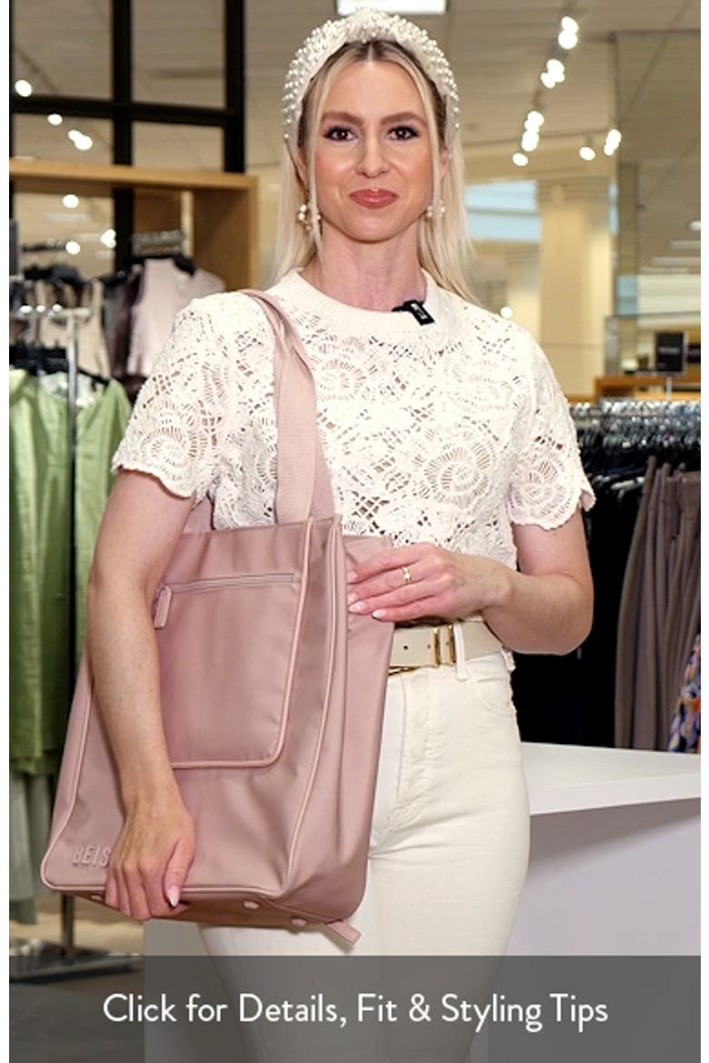 North/South Recycled Polyester Tote video