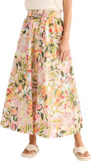Brave+True Eliza Floral Print Maxi Skirt