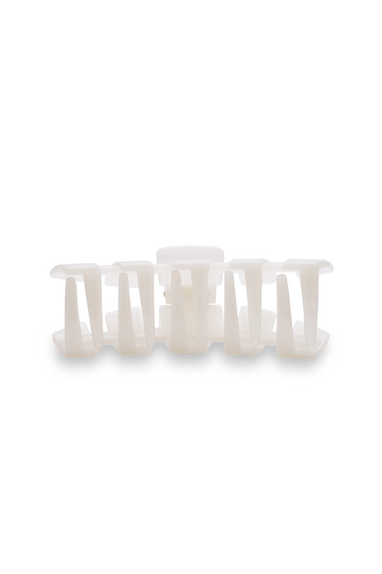 Classic Large Claw Clip, Alternate, color, Coconut White