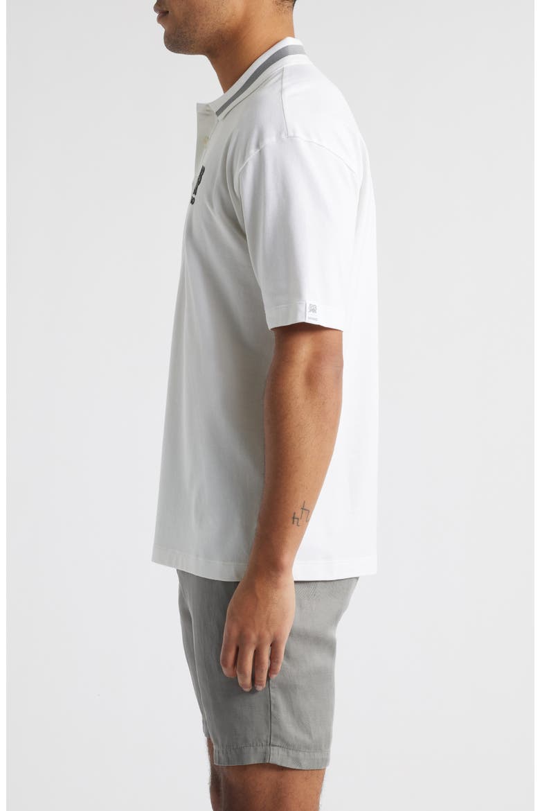 x RB Formula One™ Team Relaxed Fit Stretch Piqué Polo, Alternate, color, WHITE