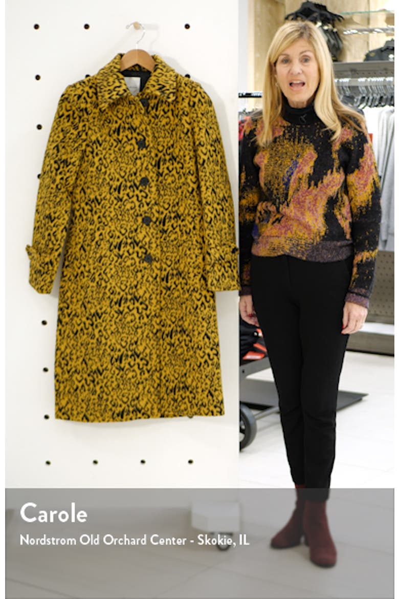 Leopard Print Long Coat video