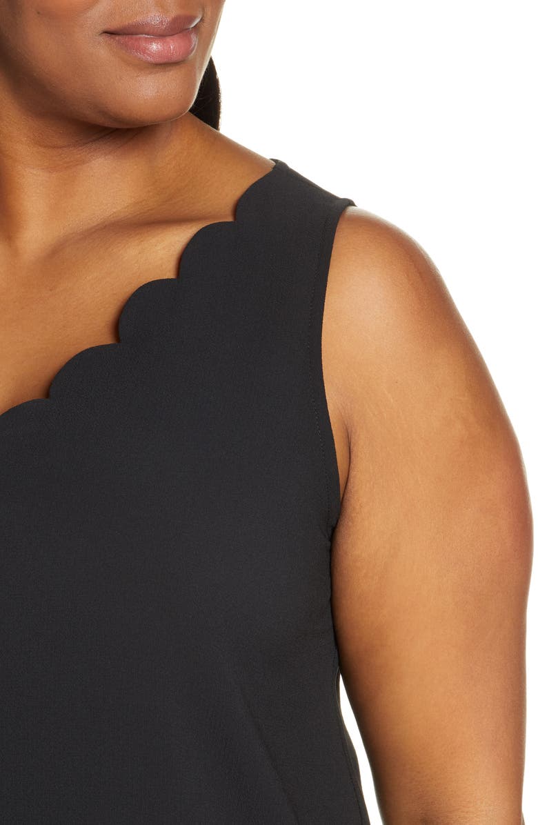 GIBSONLOOK Gibson x Living in Yellow Savannah Scalloped V-Neck Tank, Alternate, color,