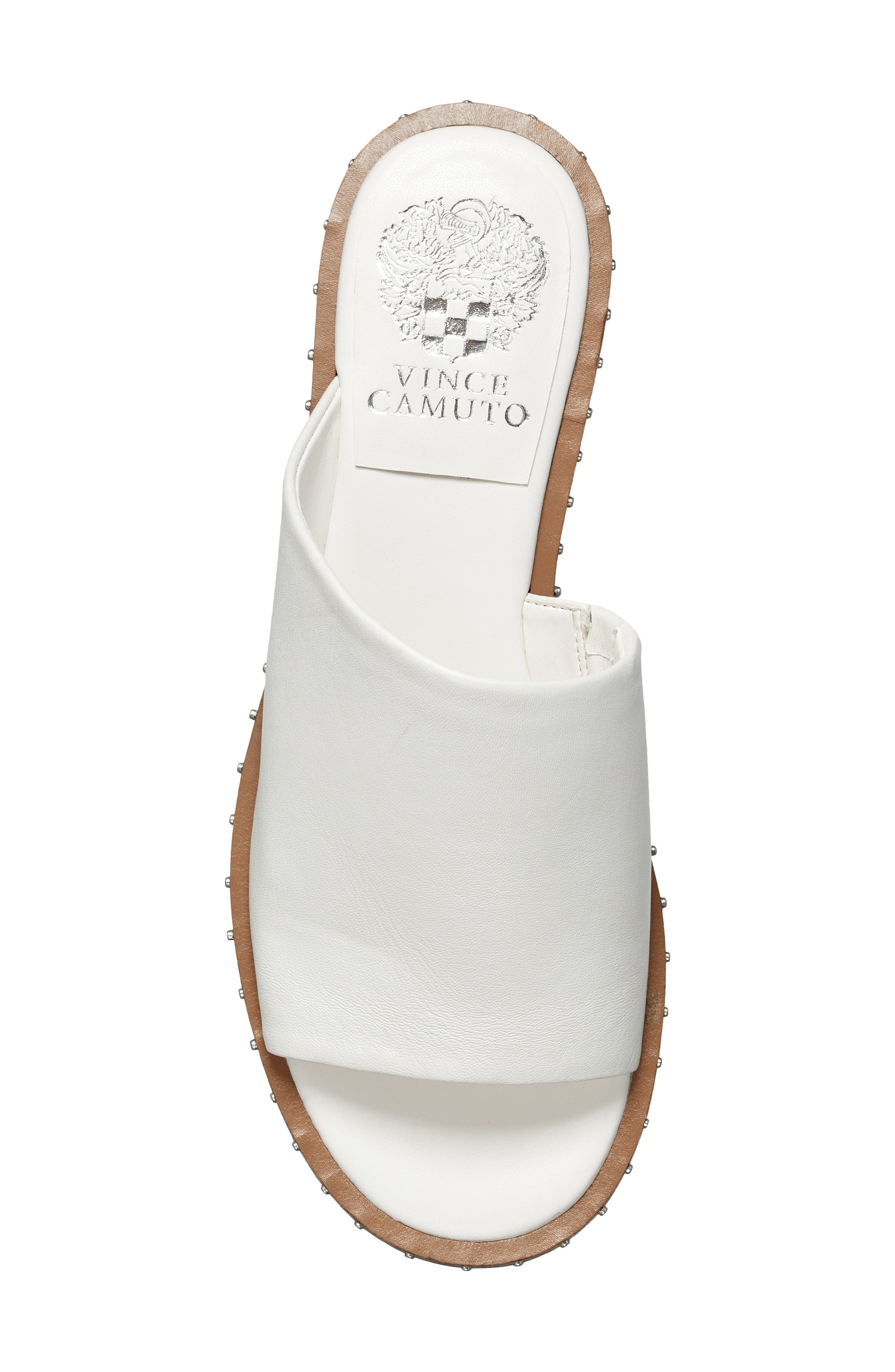 Meralda Wedge Slide Sandal, Alternate, color, WHITE SWAN