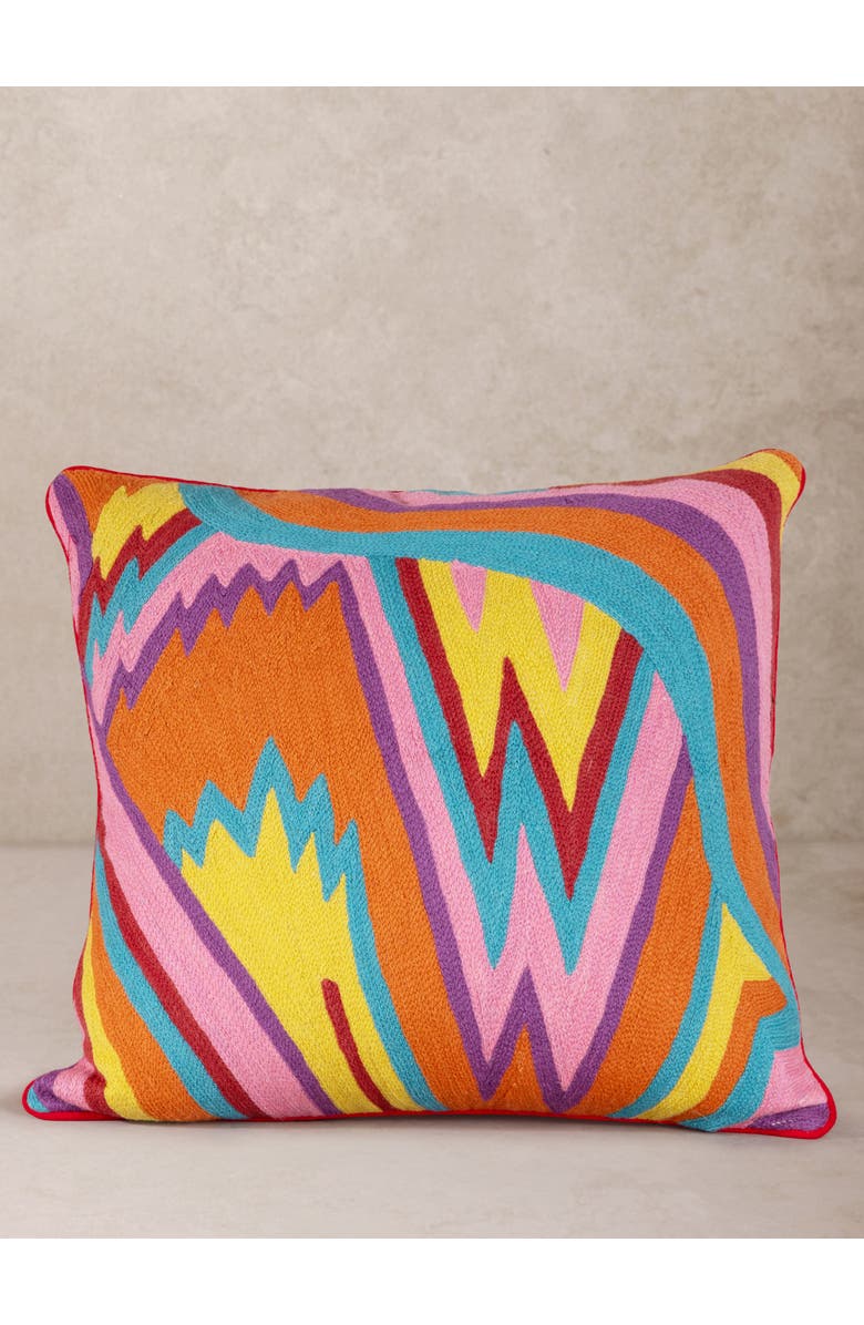 GAURI KOHLI Ramona Throw Pillow Cover, Alternate, color, Multicolored