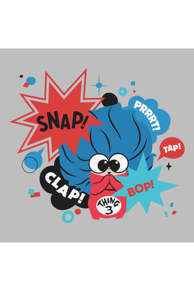 Women's Thing 3 Clap Snap Short Sleeve T-Shirt, Alternate, color, Heather Gray