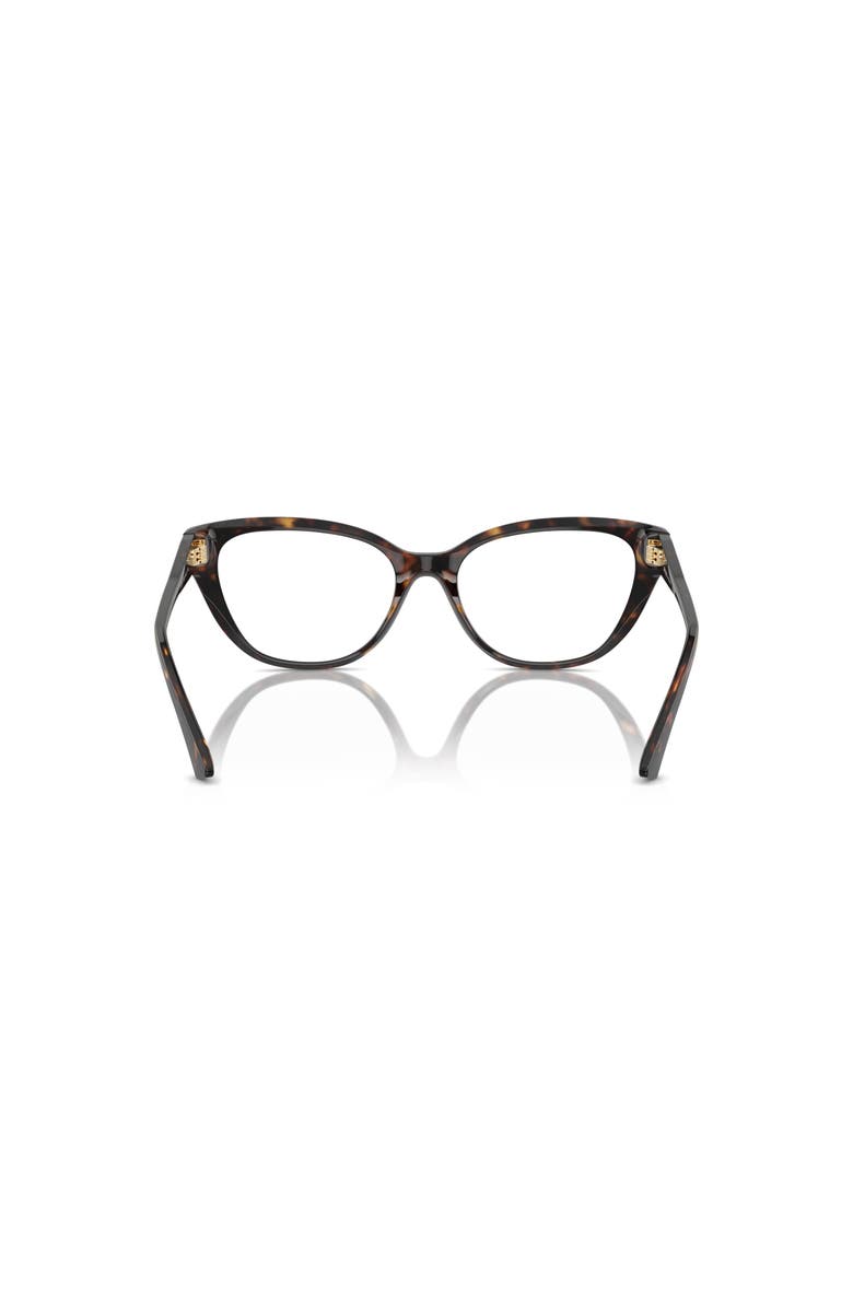 Jimmy Choo 52mm Cat Eye optical glasses, Alternate, color, Tortoise