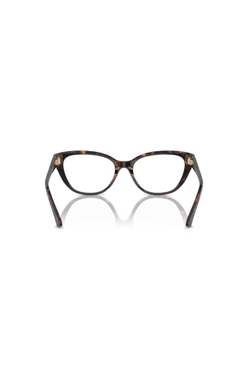 Jimmy Choo 52mm Cat Eye Optical Glasses In Black