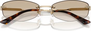 57mm Oval Sunglasses