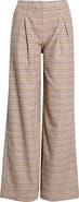 Marine Layer Allison Pleated Moleskin Wide Leg Trousers