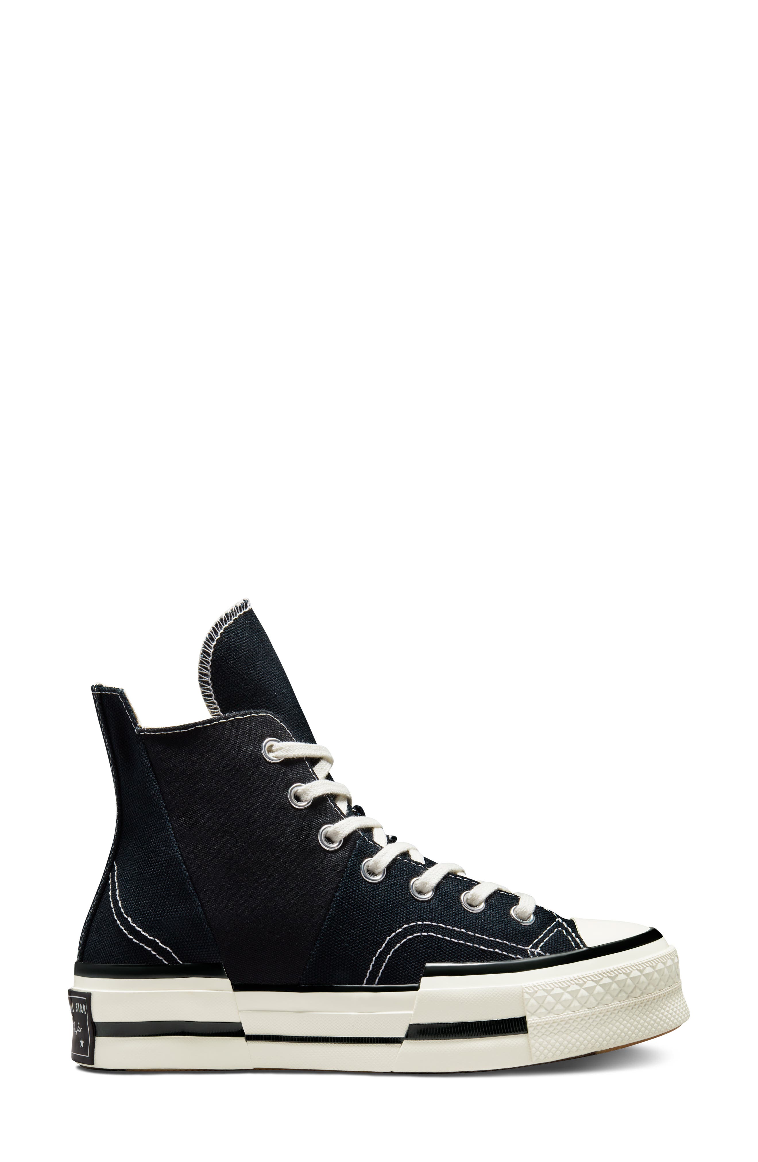 Converse Chuck Taylor<sup>®</sup> All Star<sup>®</sup> 70 Plus High Top Platform Sneaker, Alternate, color, 