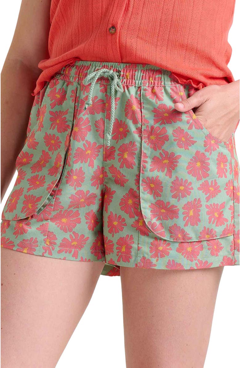 Toad & Co Women's Boundless Pull-On Short, Alternate, color, Sagebrush Zinnia Print