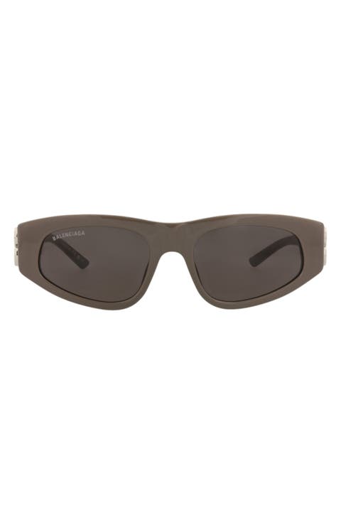 53mm Oval Sunglasses