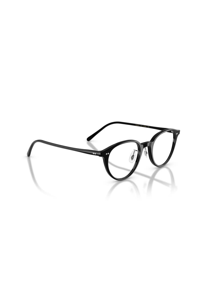 Oliver Peoples 47mm Oval optical glasses, Alternate, color, Black