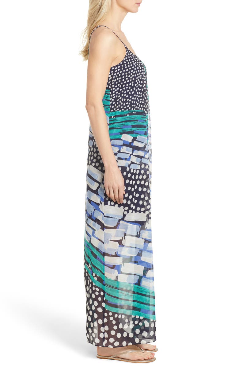 NIC+ZOE Bloom Me away Print Maxi Dress, Alternate, color, 