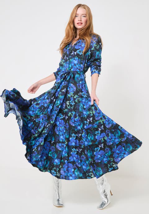 Garden Maxi Shirtdress