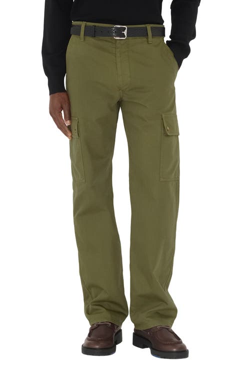 Gabardine Cargo Pants