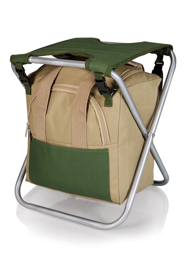 ONIVA Gardener Folding Seat with Tools, Alternate, color, GREEN