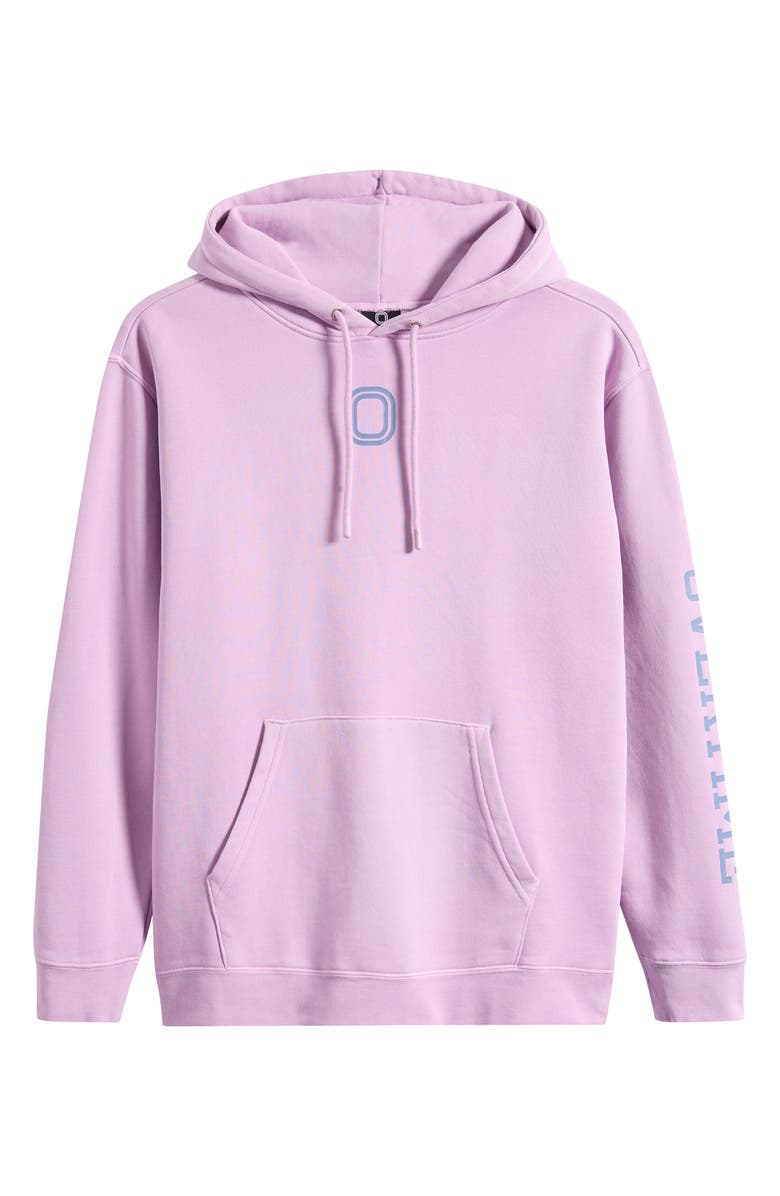 OVERTIME OT Classic Cotton Fleece Hoodie, Alternate, color, Purple