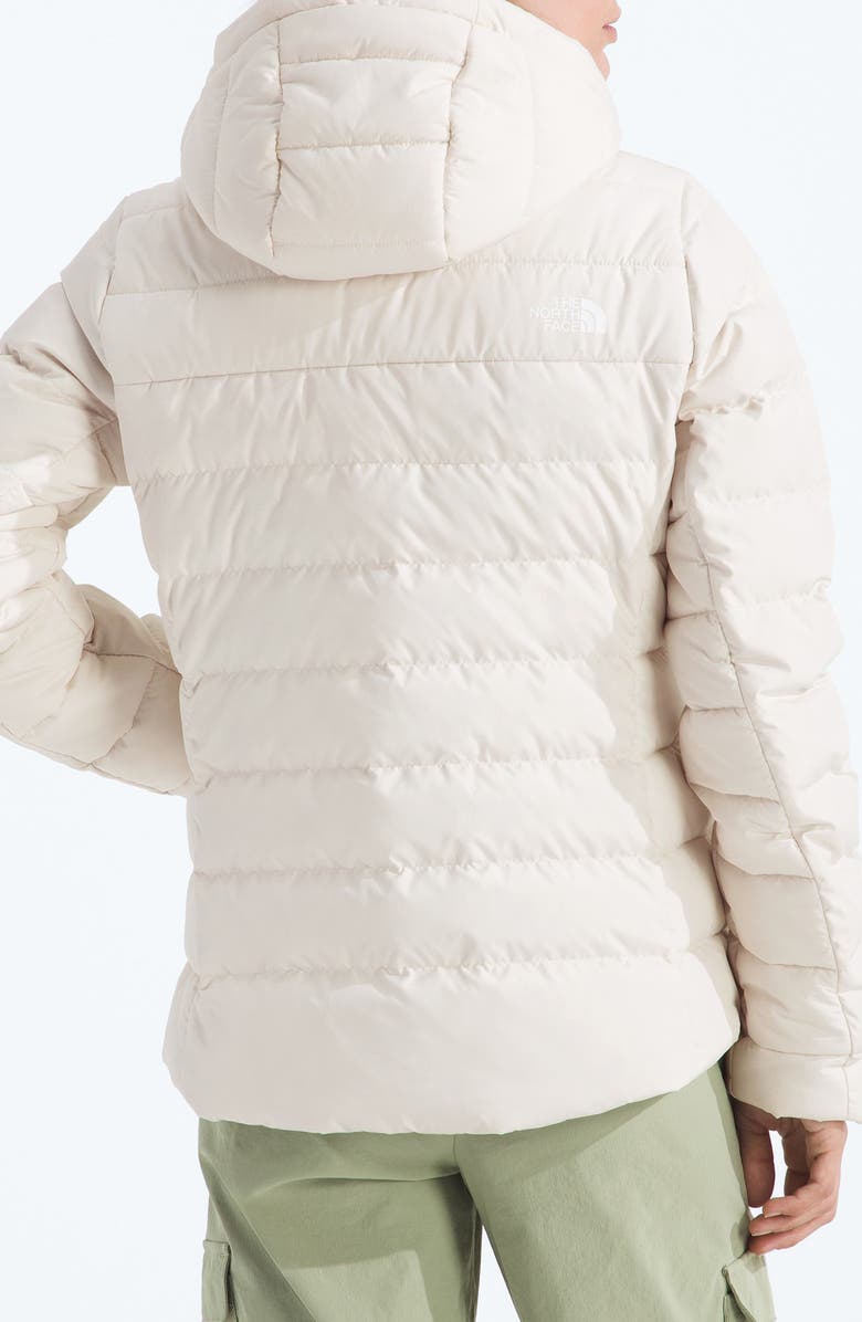 The North Face Aconcagua 3 Water Repellent Hood Jacket, Alternate, color, White Dune