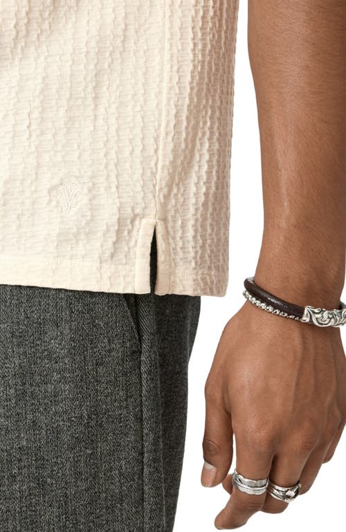 John Varvatos Brasse Short Sleeve Tee In White