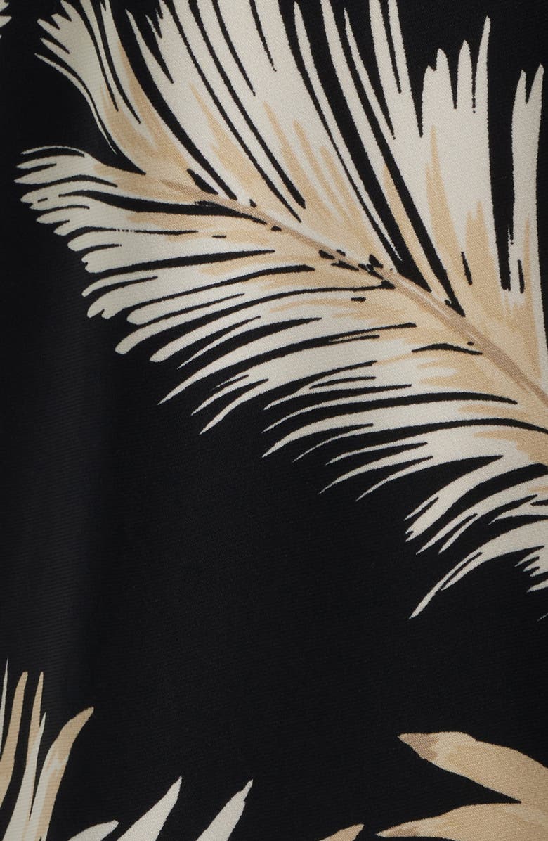 AK ANNE KLEIN Print Dolman Sleeve Top, Alternate, color, Anne Black Multi