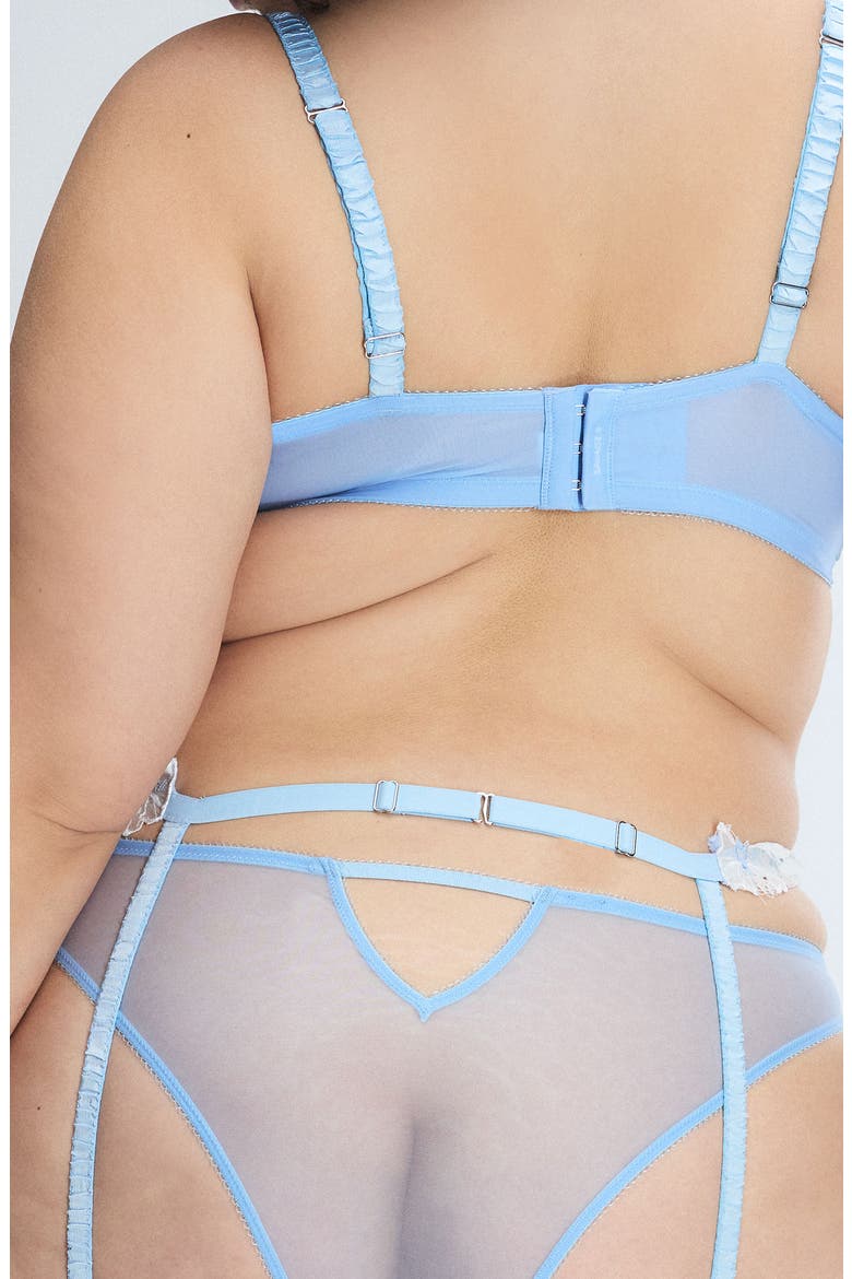 Take a Vow Garter Belt, Alternate, color, ENDLESS BLUE