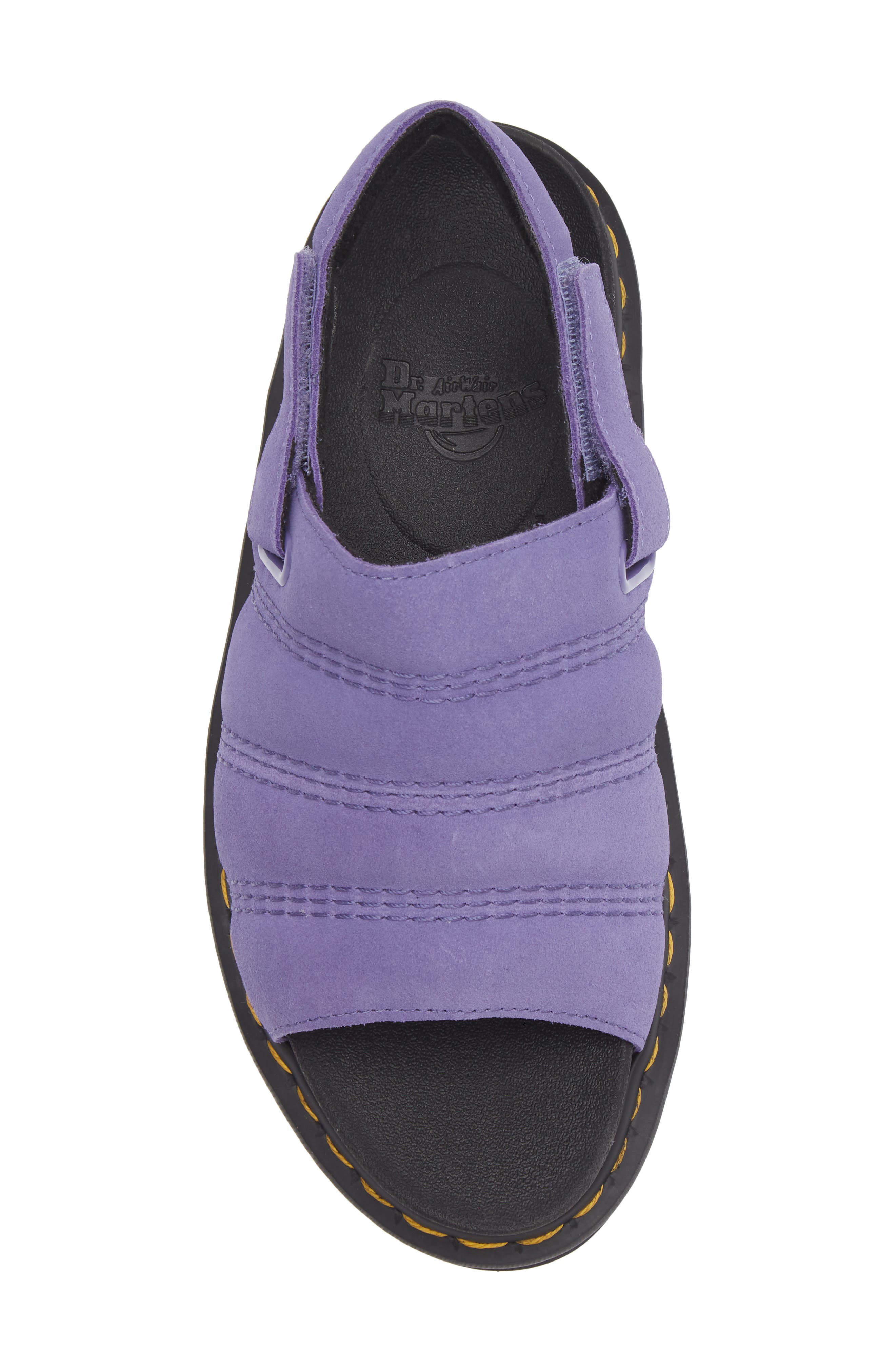 Dr. Martens Kole Slingback Platform Sandal, Alternate, color, Purple