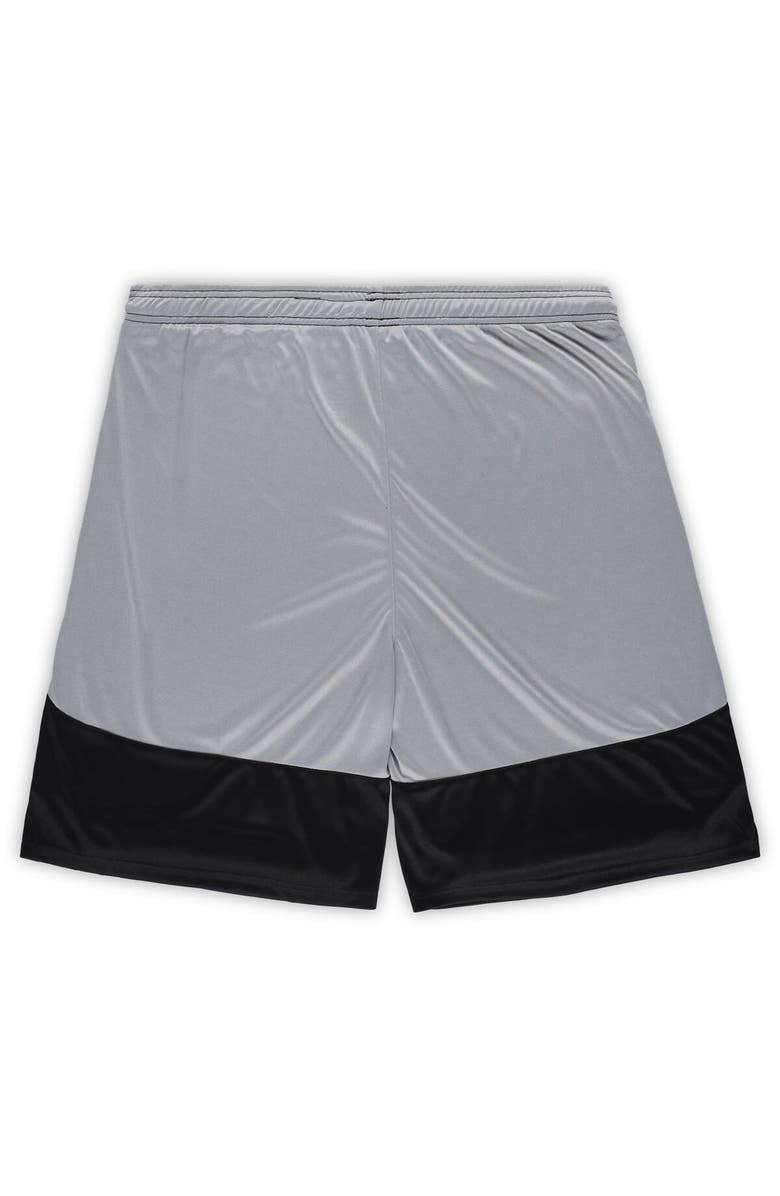 FANATICS Men's Fanatics Branded Black Cincinnati Bengals Big & Tall Team Logo Shorts, Alternate, color, Black