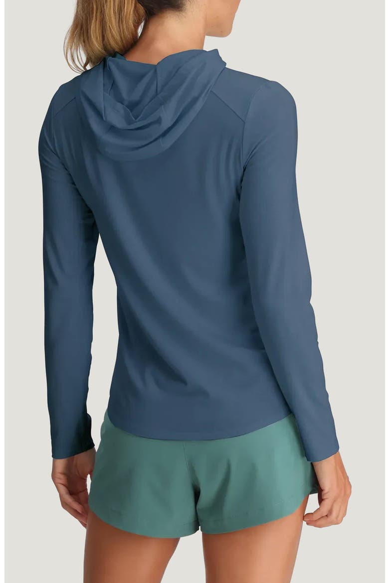 Shade Performance II Hoodie, Alternate, color, PACIFIC BLUE