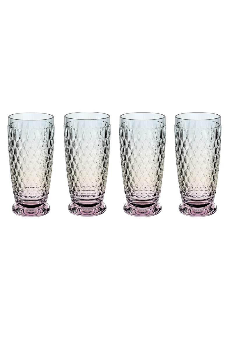 Villeroy & Boch Boston Pearl Highball / Tumbler Set of 4, Main, color, Multi