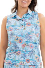 Kenny Flowers The BVIs - Ladies Sleeveless Golf Polo