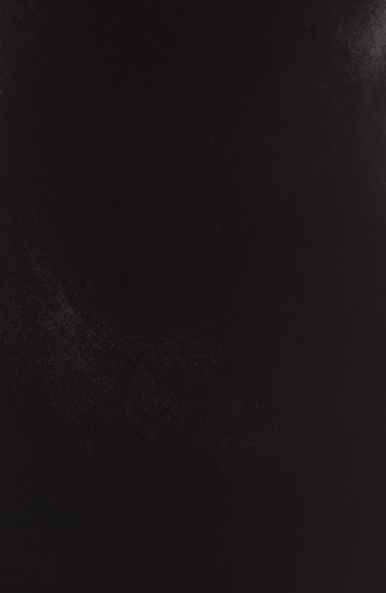 AG Gia Velvet Slipdress, Alternate, color, True Black