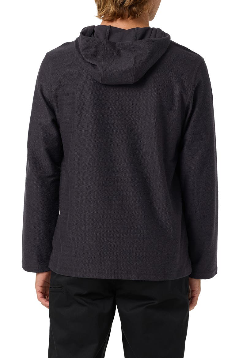 Bavaro Cotton Blend Poncho Hoodie, Alternate, color, PHANTOM