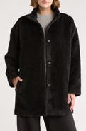 Eileen Fisher Wool & Alpaca Blend Coat
