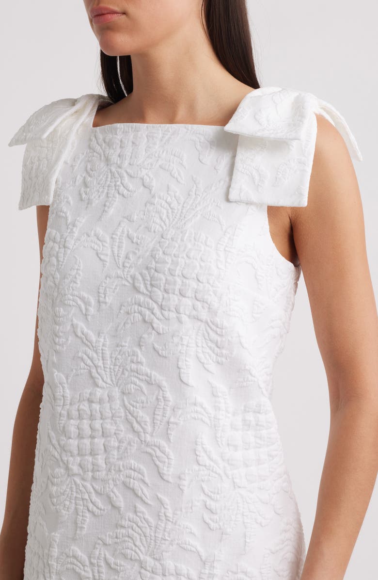 Lilly Pulitzer<sup>®</sup> Carmine Bow Detail Sleeveless Shift Dress, Alternate, color,