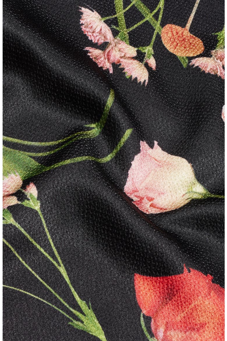 Raeven Floral Sleeveless Top, Alternate, color, BLACK