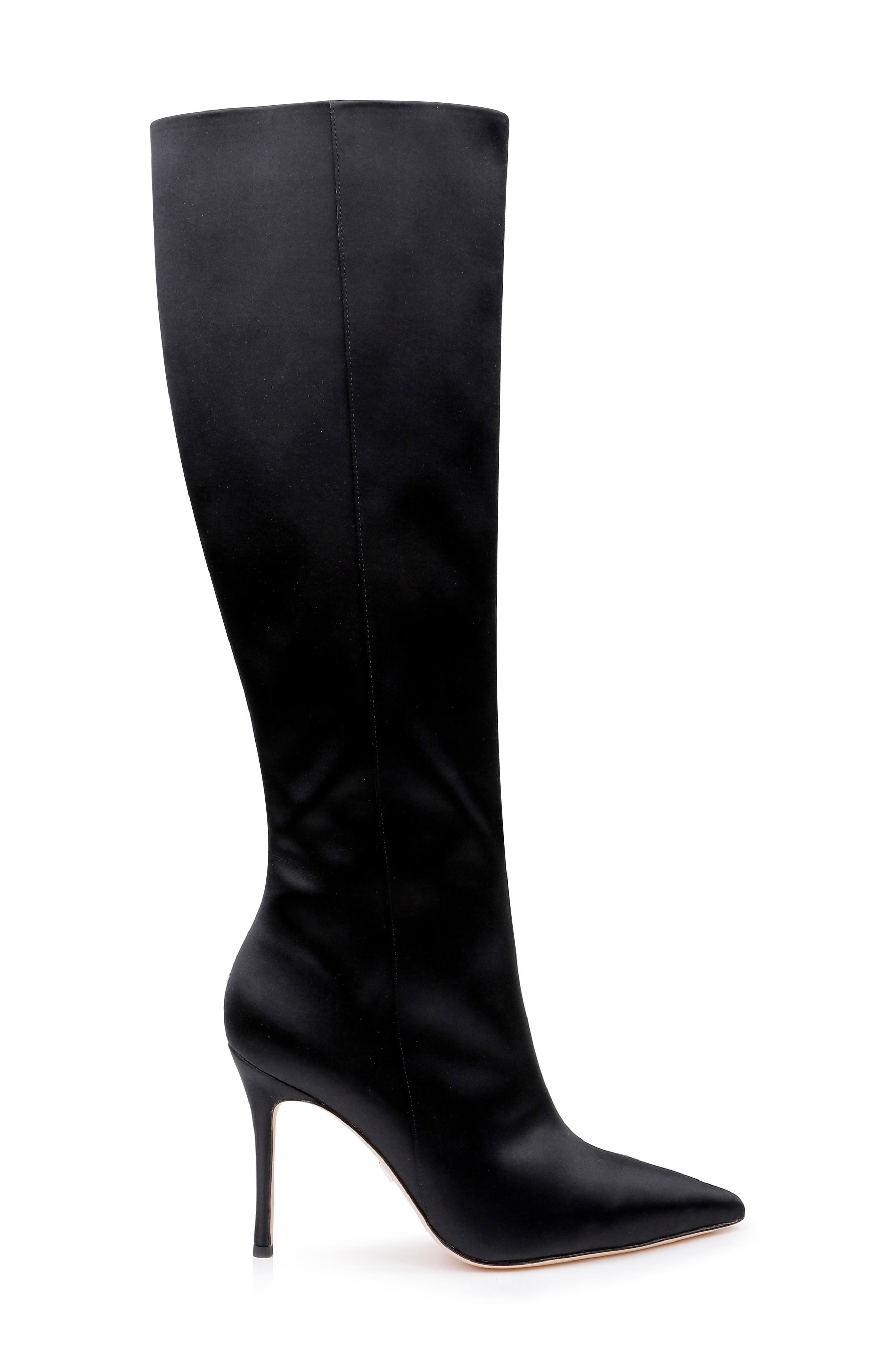 Badgley Mischka Collection Runway Pointed Toe Over the Knee Boot, Alternate, color, 