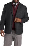 Oak Hill Premium by DXL Big & Tall Textured Sport Coat