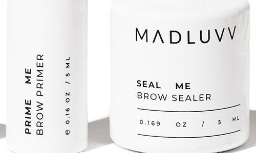 Madluvv Eyebrow Primer & Sealer Duo $38 Value In Clear